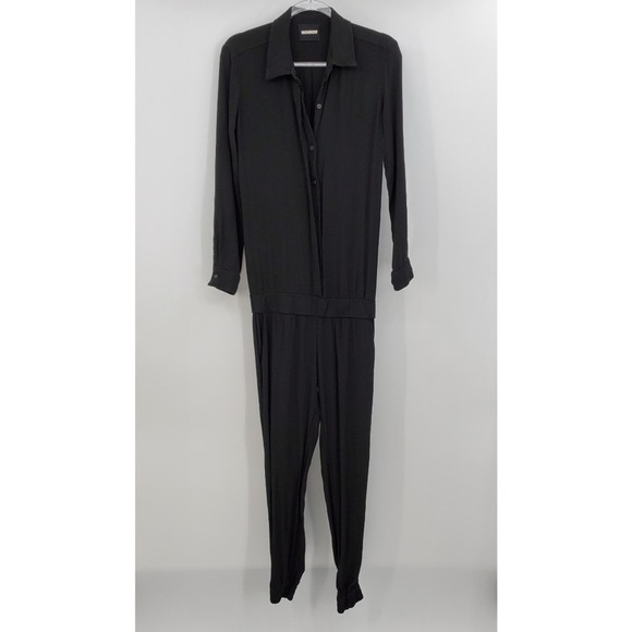 Monrow Black Crepe Jumpsuit Revolve - Picture 8 of 16